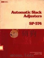 AUTOMATIC SLACK ADJUSTERS SP-574（1984 PDF版）