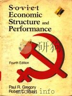 SOVIET ECONOMIC STRUCTURE AND PERFORMANCE FOURTH EDITION（1990 PDF版）