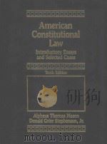 AMERICAN CONSTITUTIONAL LAW INTRODUCTORY ESSAYS AND SELECTED CASES（1993 PDF版）