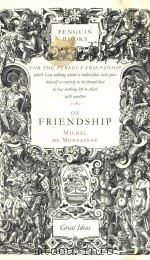 ON FRIENDSHIP MICHEL DE MONTAIGNE（1991 PDF版）