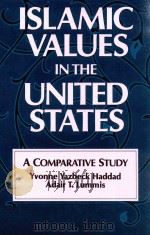ISLAMIC VALUES IN THE UNITED STATES A COMPARATIVE STUDY   1987  PDF电子版封面  0195041135   