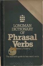 Longman dictionary of phrasal verbs   1983  PDF电子版封面    Rosemary Courtney 