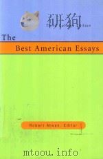 THE BEST AMERICAN ESSAYS COLLEGE EDITION THIRD EDITION（1996 PDF版）