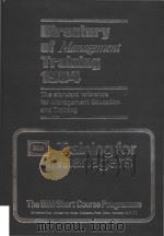 Directory of management training 1984 the standard reference for management education and training.（1984 PDF版）