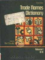 Trade names dictionary (Volume 1)（1979 PDF版）
