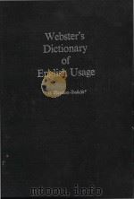 Webster's dictionary of English usage.   1989  PDF电子版封面  0877790329   