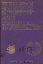 European sources of scientific and technical information   1981  PDF电子版封面  0582901081  Anthony P. Harvey ; Ann Pernet 
