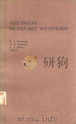 DECISION SUPPORT SYSTEMS   1982  PDF电子版封面  0444864725   