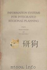 INFORMATION SYSTEMS FOR INTEGRATED REGIONAL PLANNING（1984 PDF版）
