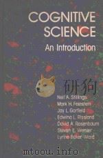COGNITIVE SCIENCE AN INTRODUCTION（1987 PDF版）