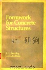 FORMWORK FOR CONCRETE STRUCTURES SECOND EDITION   1976  PDF电子版封面  0070497540  R.L.PEURIFOY 