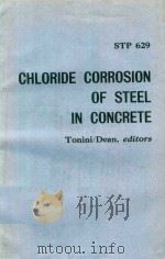 CHLORIDE CORROSION OF STEEL IN CONCRETE   1977  PDF电子版封面     
