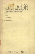 CREEP AND SHRINKAGE IN CONCRETE STRUCTURES（1982 PDF版）