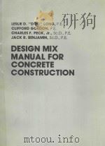 DESIGN MIX MANUAL FOR CONCRETE CONSTRUCTION（1982 PDF版）