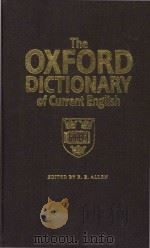 The Oxford dictionary of current English   1984  PDF电子版封面  0192819194  R. E. Allen 