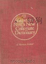 Webster's ninth new collegiate dictionary   1984  PDF电子版封面  0877795088   