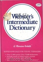 Webster's intermediate dictionary a new school dictionary（1977 PDF版）