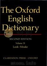 The Oxford English dictionary (Second Edition) (Volume IX)   1989  PDF电子版封面  0198611862  J. A. Simpson ; E. S. C. Weine 