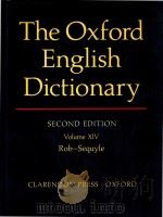 The Oxford English dictionary (Second Edition) (Volume XIV)   1989  PDF电子版封面  0198611862  J. A. Simpson ; E. S. C. Weine 