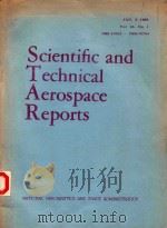 SCIENTIFIC AND TECHNICAL AEROSPACE REPORTS   1988  PDF电子版封面     