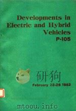 DEVELOPMENTS IN ELECTRIC AND HYBRID VEHICLES P-105（1982 PDF版）