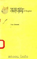 NEW ORIENTATIONS IN THE TEACHING OF ENGLISH   1983  PDF电子版封面  0194370763  PETER STREVENS 