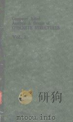 COMPUTER AIDED ANALYSIS AND DESIGN OF CONCRETE STRUCTURES VOL.1（1990 PDF版）