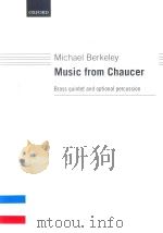 MUSIC FROM CHAUCER FOR BRASS QUINTET AND OPTIONAL PERCUSSION（1992 PDF版）