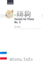 SONATA FOR PIANO NO.5   1969  PDF电子版封面  9780193728394  ALUN HODDINOTT 