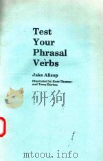 TEST YOUR PHRASAL VERBS（1990 PDF版）