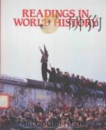 READINGS IN WORLD HISTORY   1990  PDF电子版封面  0153734981   