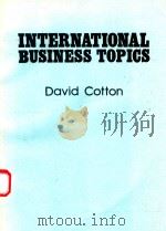 INTERNATIONAL BUSINESS TOPICS（1980 PDF版）