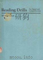 READING DRILLS FOR SPEED AND COMPREHENSION   1982  PDF电子版封面  0890612455  EDWARD B. FRY 