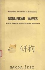 NONLINEAR WAVES   1983  PDF电子版封面  0273084666   