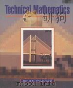 TECHNICAL MATHEMATICS   1994  PDF电子版封面  0827345755  JOHN C.PETERSON 