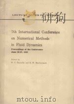 SEVENTH INTERNATIONAL CONFERENCE ON NUMERICAL METHODS IN FLUID DYNAMICS（1981 PDF版）