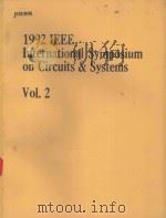 1992 IEEE INTERNATIONAL SYMPOSIUM ON CIRCUITS AND SYSTEMS VOL. 2（1992 PDF版）