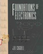 FOUNDATIONS OF ELECTRONICS   1999  PDF电子版封面  9780139077593  J.R. COGDELL 
