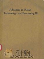 ADVANCES IN RESIST TECHNOLOGY AND PROCESSING III（1986 PDF版）
