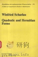 QUADRATIC AND HERMITIAN FORMS   1992  PDF电子版封面  7506213893  WINFRIED SCHARLAU 