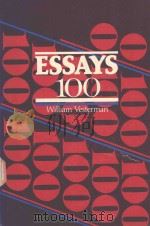 ESSAYS 100   1989  PDF电子版封面  0024227617  WILLIAM VESTERMAN 