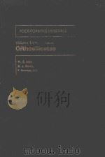 ORTHOSILICATES VOLUME 1A（1982 PDF版）