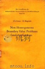 NON-HOMOGENEOUS BOUNDARY VALUE PROBLEMS AND APPLICATIONS III（1973 PDF版）