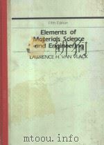 ELEMENTS OF MATERIALS SCIENCE AND ENGINEERING（1980 PDF版）