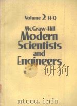 MCGRAW-HILL MODERN SCIENTISTS AND ENGINEERS VOLUME 2 H-Q（1980 PDF版）