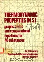THERMODYNAMIC PROPERTIES IN SI（1979 PDF版）