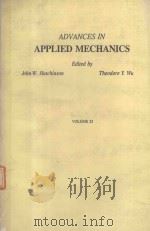ADVANCES IN APPLIES MECHANICS VOLUME 23（1983 PDF版）