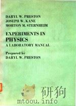 EXPERIMENTS IN PHYSICS A LABORATORY MANUAL（1983 PDF版）