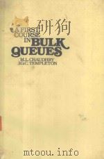 A FIRST COURSE IN BULK QUEUES（1983 PDF版）