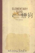 ELEMENTARY FLUID MECHANICS（1975 PDF版）